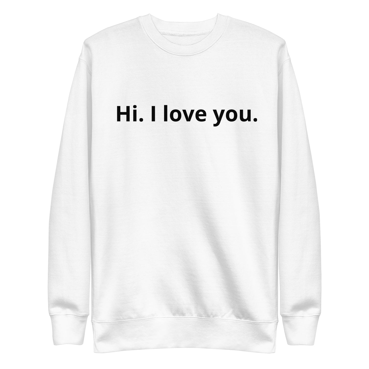 Black Print Statement Sweatshirt