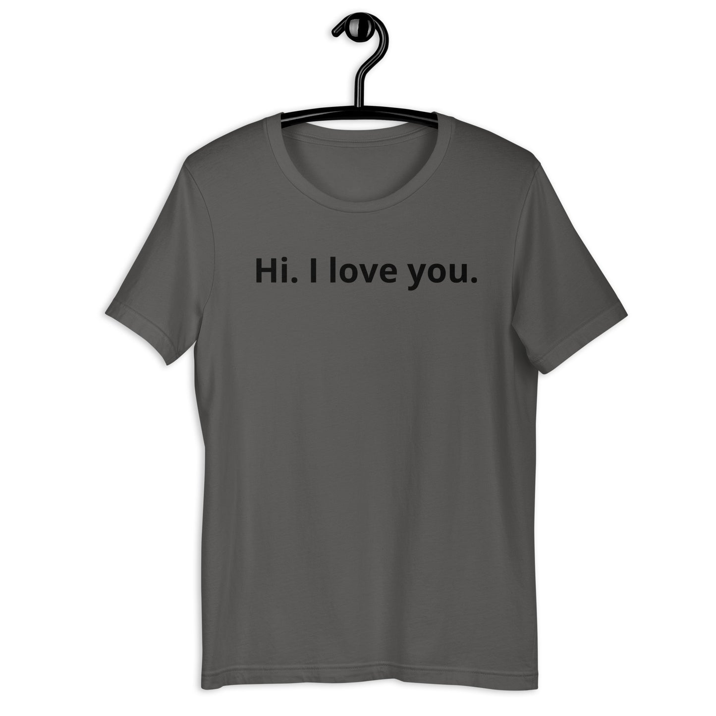 Black Statement Print T-Shirt