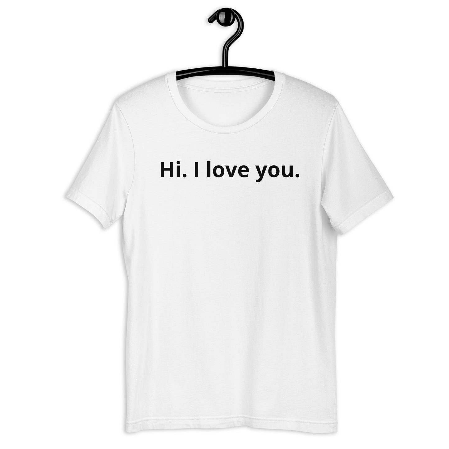 Black Statement Print T-Shirt