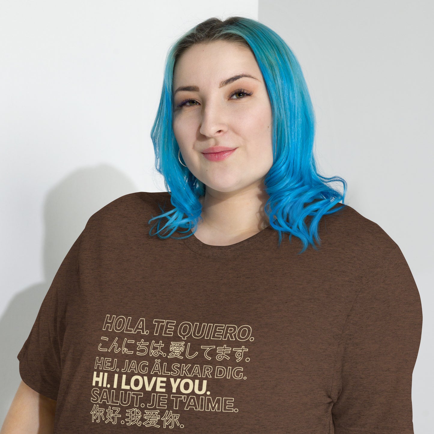 Love in Any Language Short sleeve t-shirt