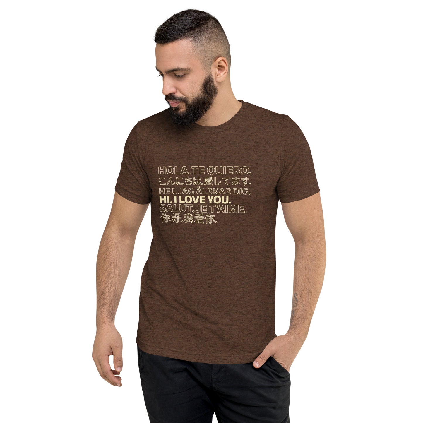 Love in Any Language Short sleeve t-shirt
