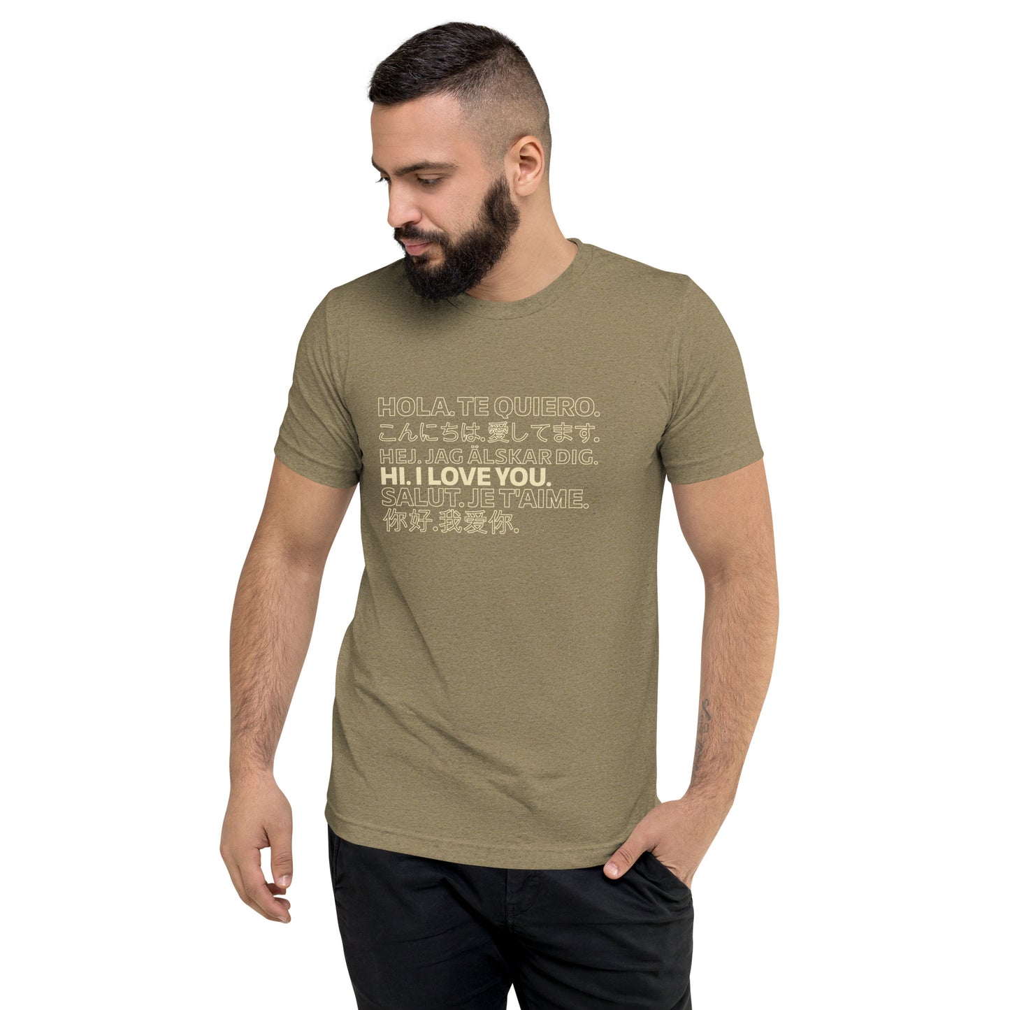 Love in Any Language Short sleeve t-shirt