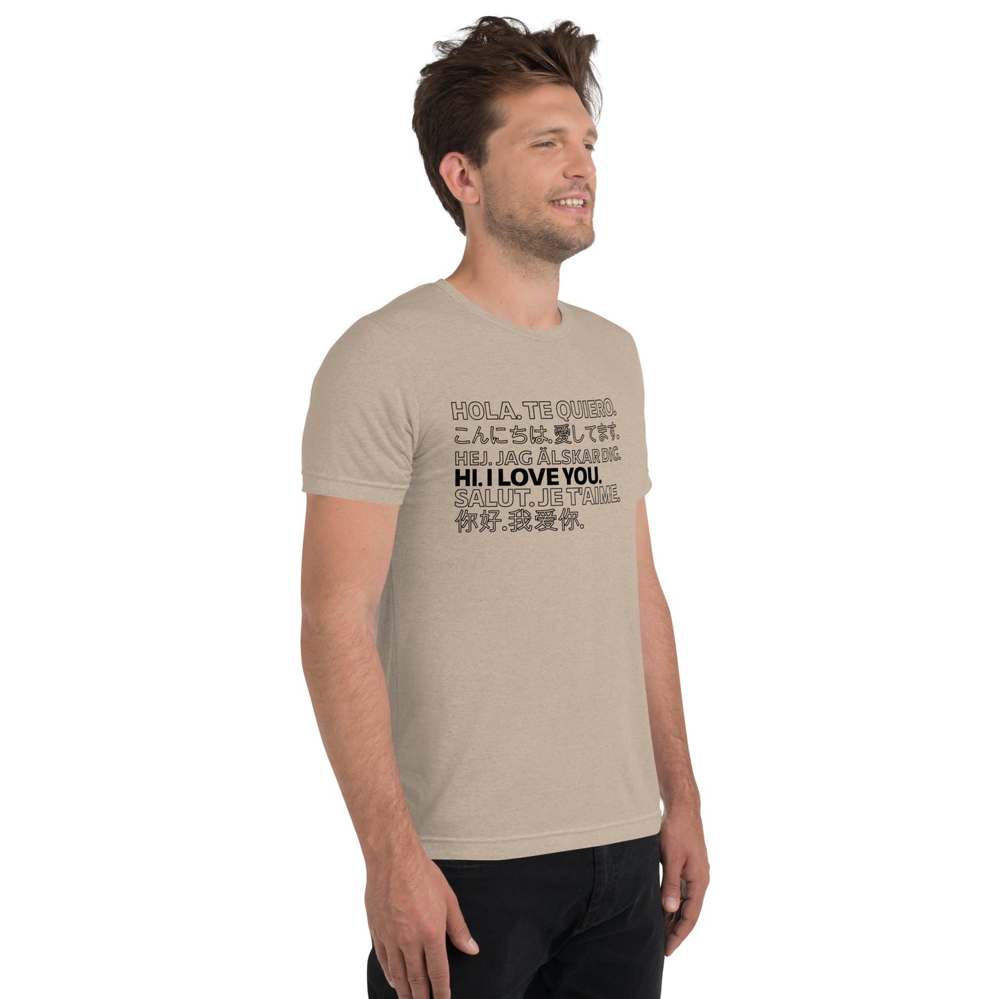 Love in Any Language Short sleeve t-shirt