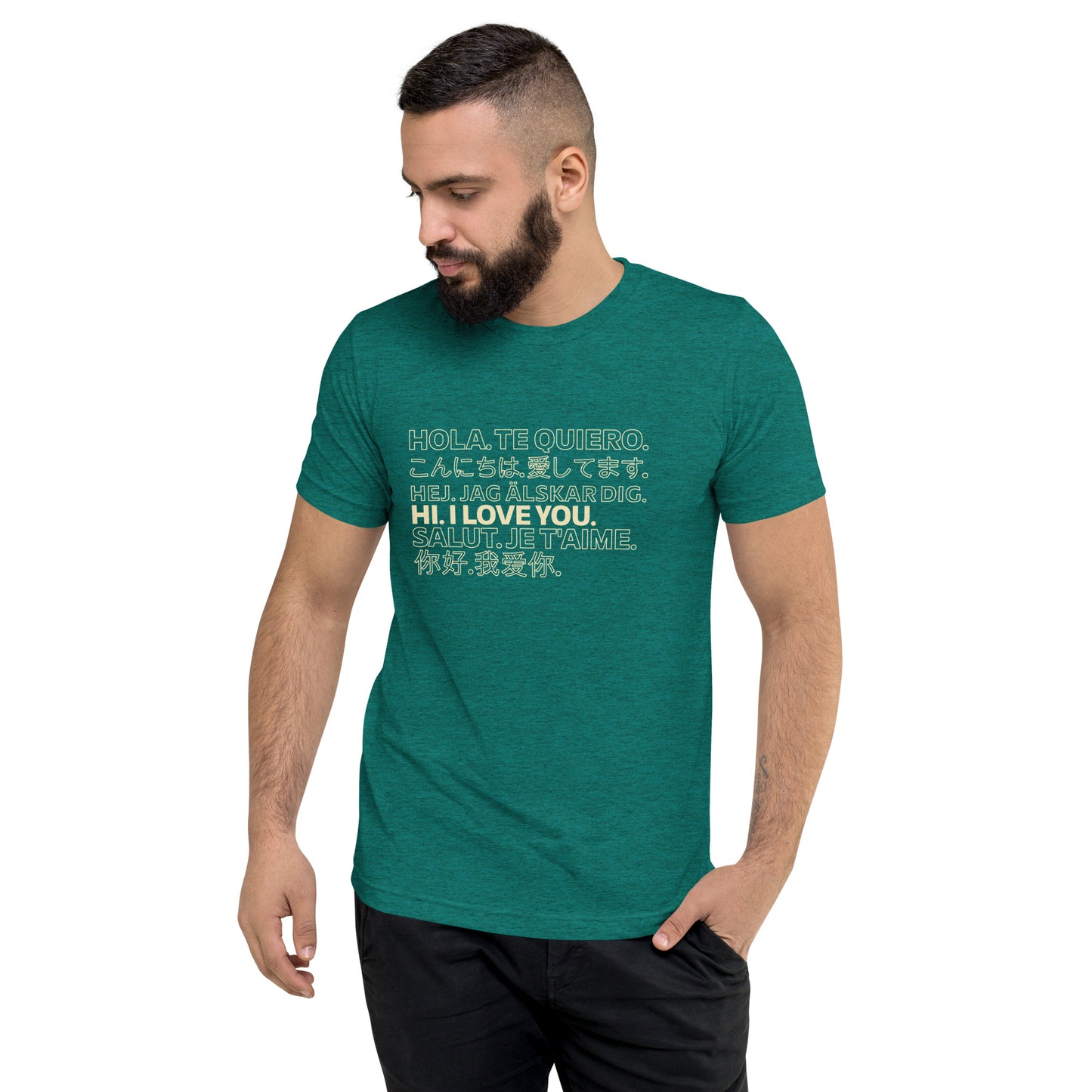Love in Any Language Short sleeve t-shirt