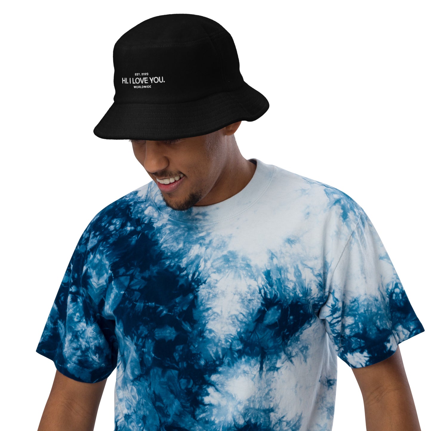Trademarked 2023 Unstructured terry cloth bucket hat