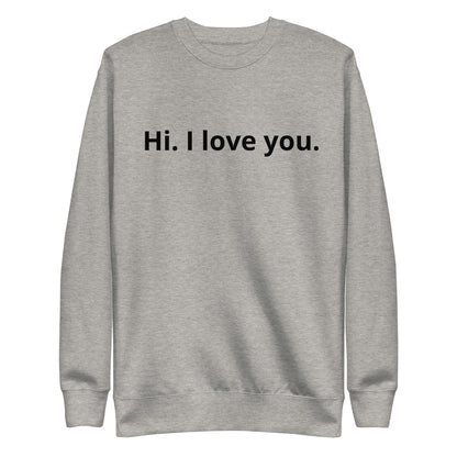 Black Print Statement Sweatshirt