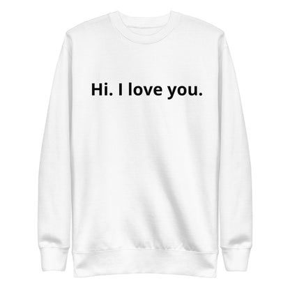 Black Print Statement Sweatshirt